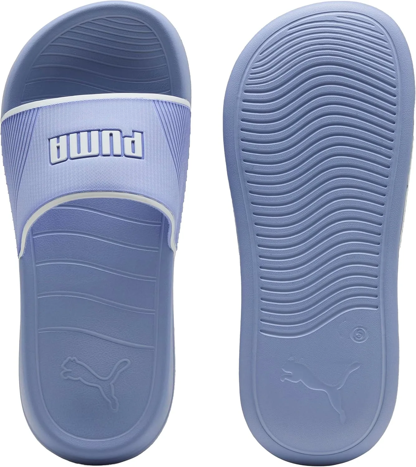 Сандалии PUMA Popcat 20 унисекс, лавандовый/белый — фото 4