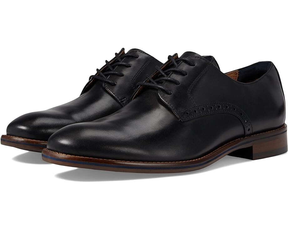 

Оксфорды Johnston & Murphy Conard 2.0 Plain Toe, цвет Black Full Grain