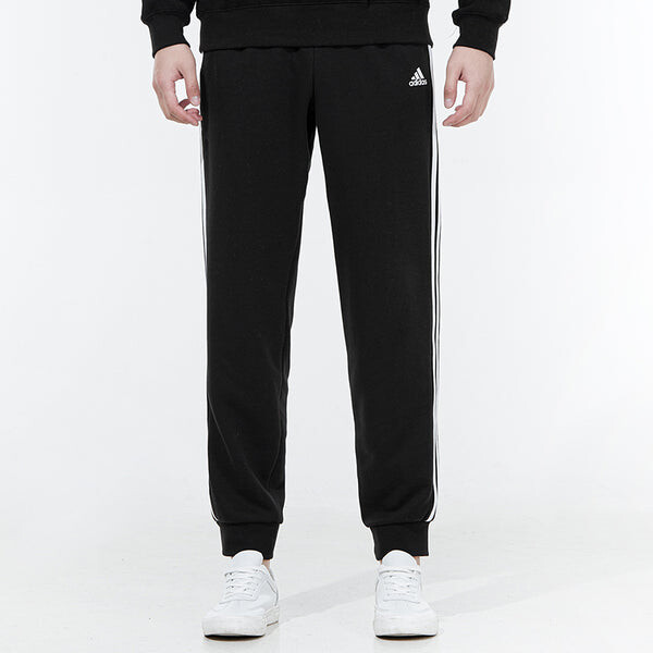 Спортивные штаны Men's adidas 3s Ft Tc Pt Small Knit Sports Pants/Trousers/Joggers Black, черный — фото 3
