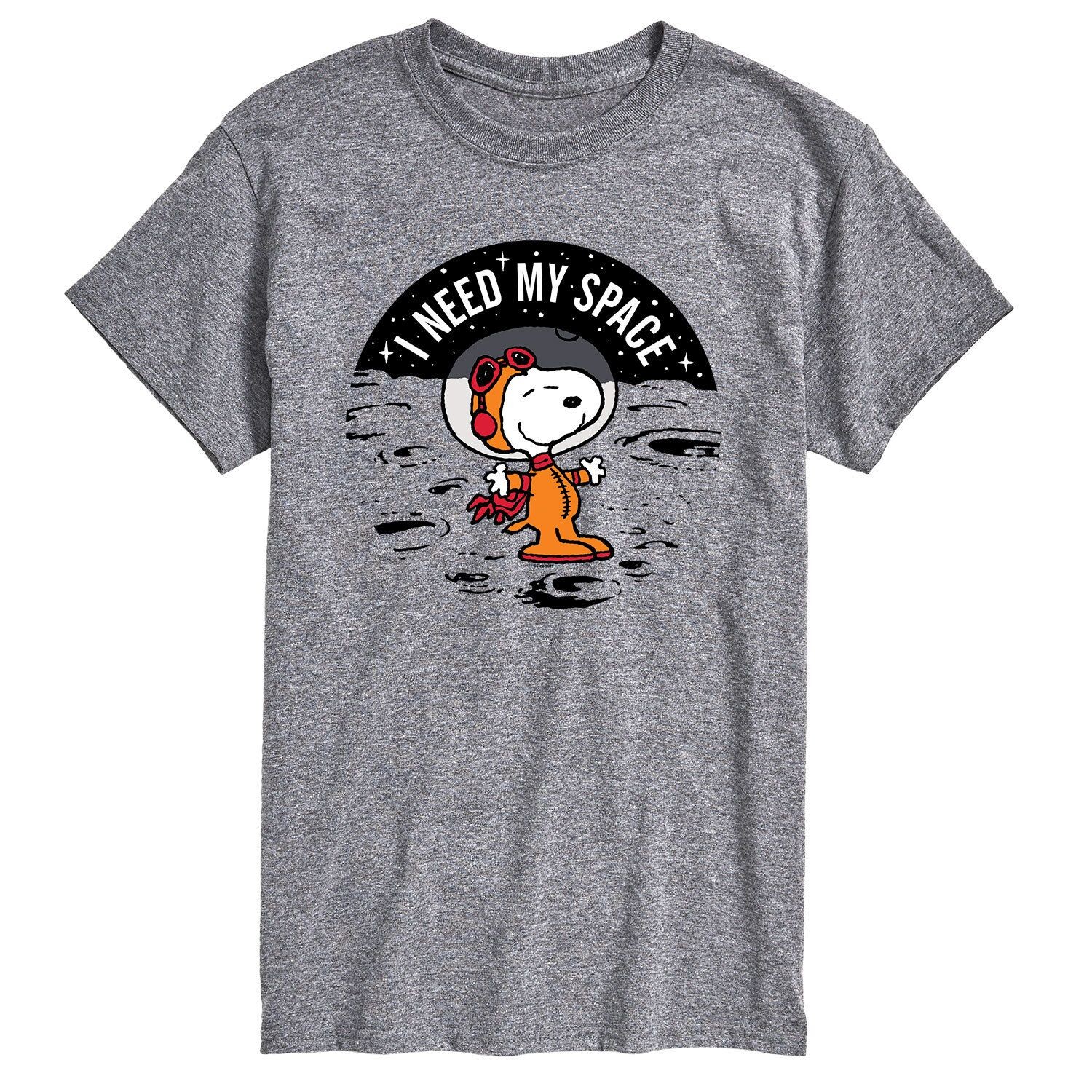 

Мужская футболка Peanuts I Need Space Licensed Character