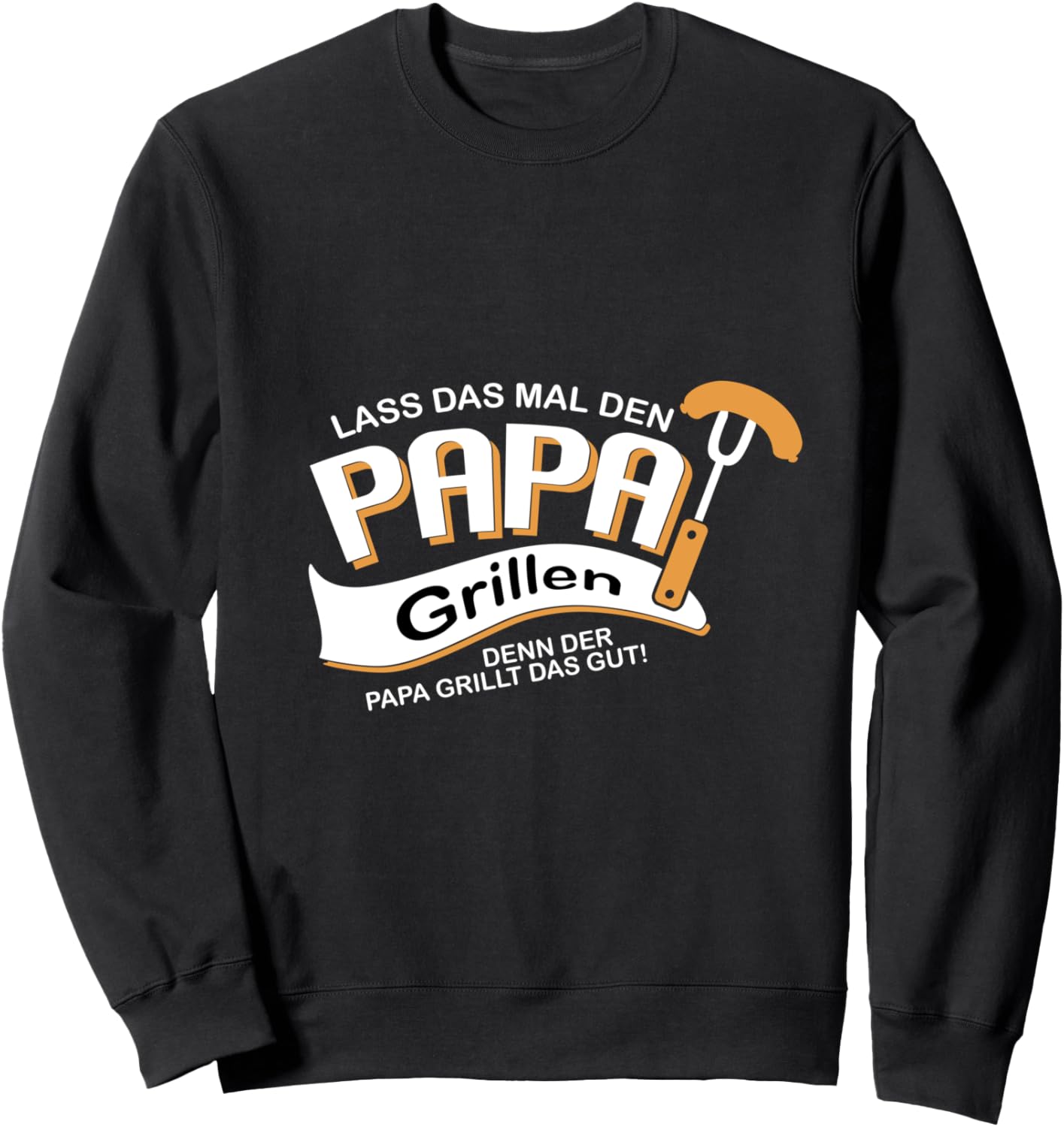 

Lass das mal den Pappa Grillen - толстовка Top Design Bbqmafia, черный