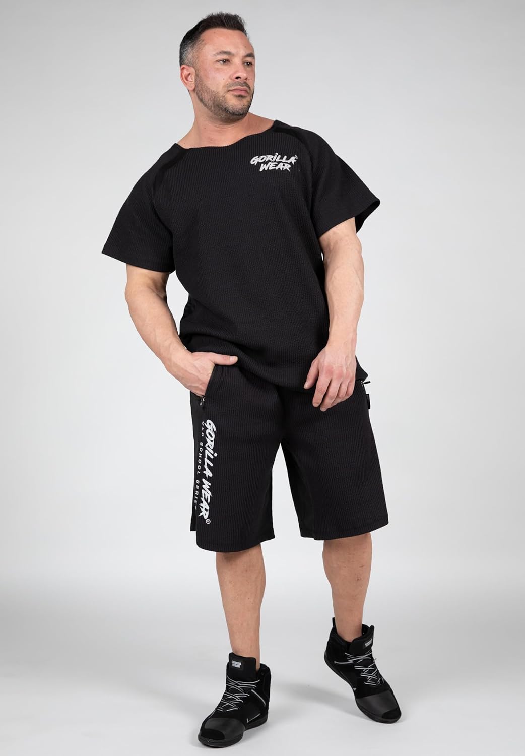 Кроссовки для бодибилдинга GORILLA WEAR унисекс, серый — фото 3