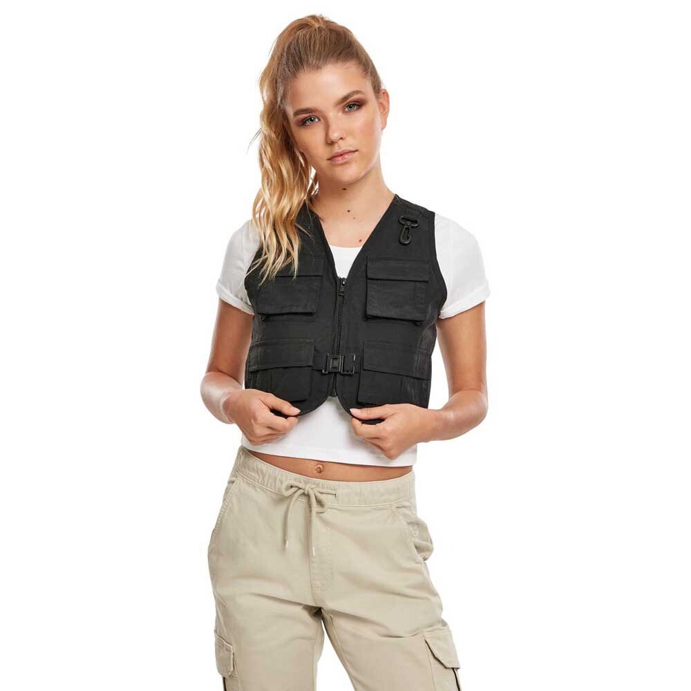 

Жилет Urban Classics Tactical, черный