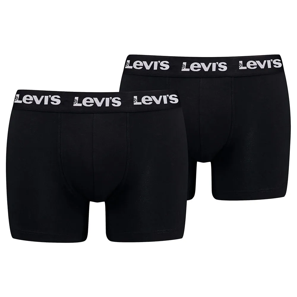 

Боксеры 2 шт Levi's Repeat Logo Brief boxers 2 units, черный