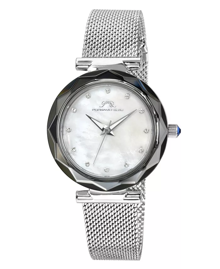 

Часы женские Hazel Stainless Steel Silver Tone 1271AHAS Porsamo Bleu, серебряный