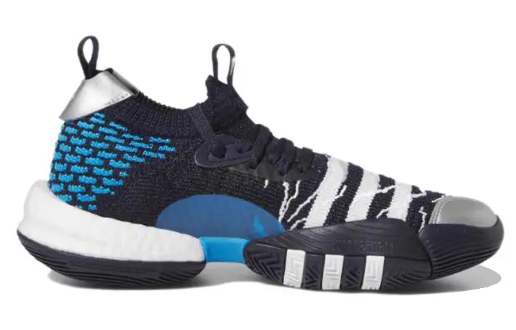 Баскетбольные кроссовки Trae Young 2.0 для детей GS Low-top Black/Blue Adidas — фото 2
