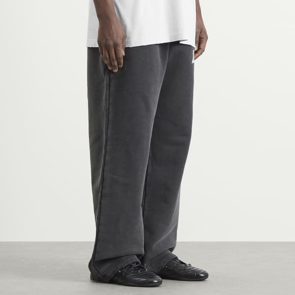 Свободные штаны, обмотанные малярным скотчем Balenciaga, faded washed черный — фото 2