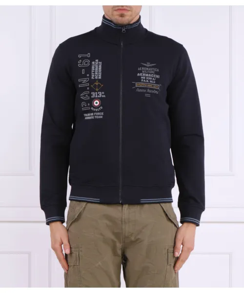 

Толстовка Regular fit Aeronautica Militare, синий