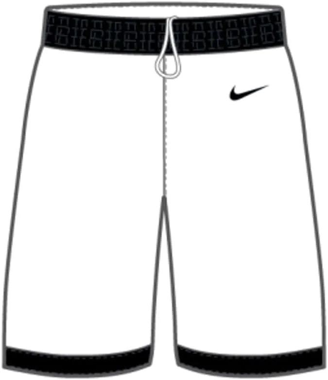 Nike мужские шорты Team25 Basketball Stock — белые