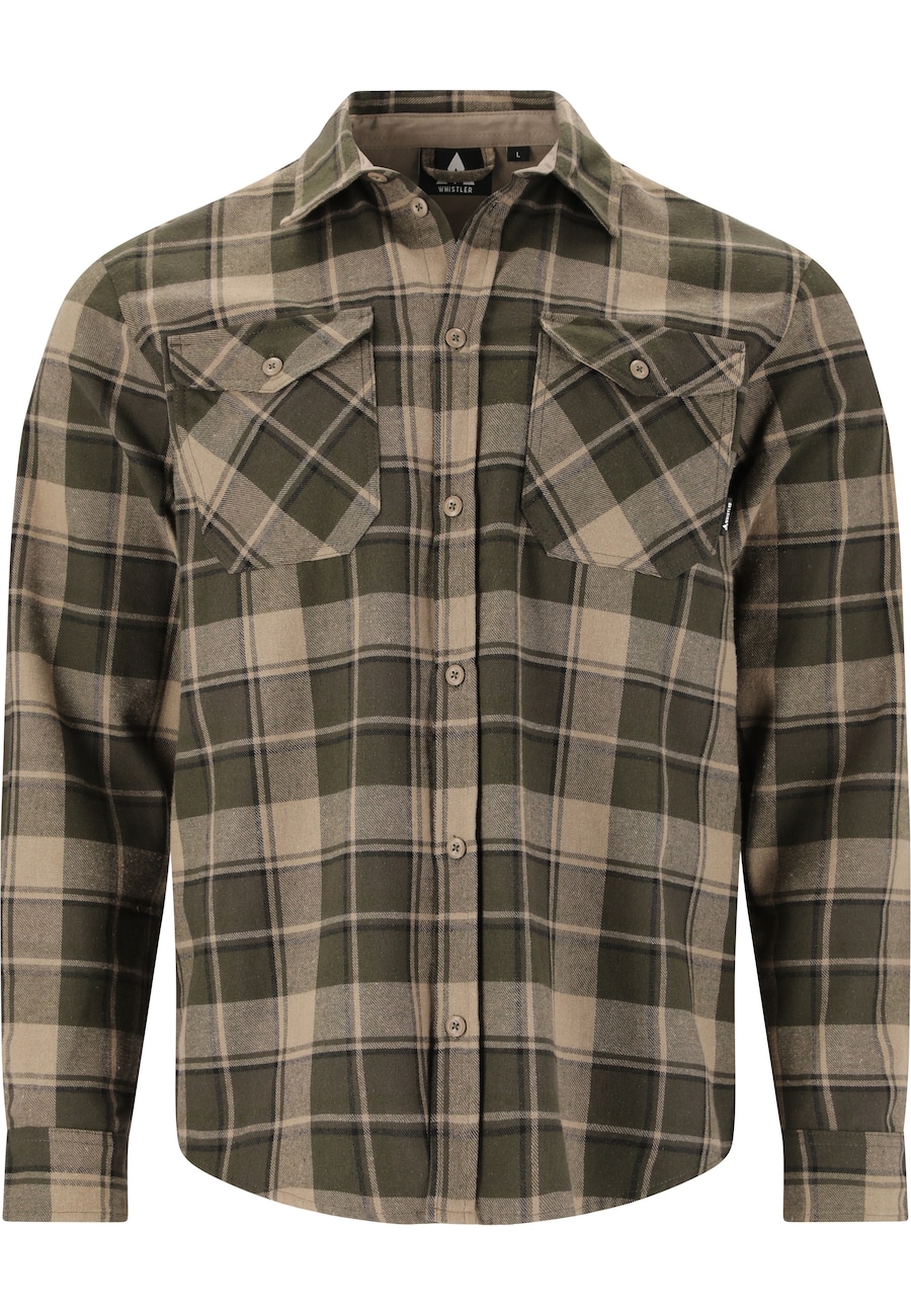 

Спортивная рубашка на пуговицах классического кроя Whistler, коричневый