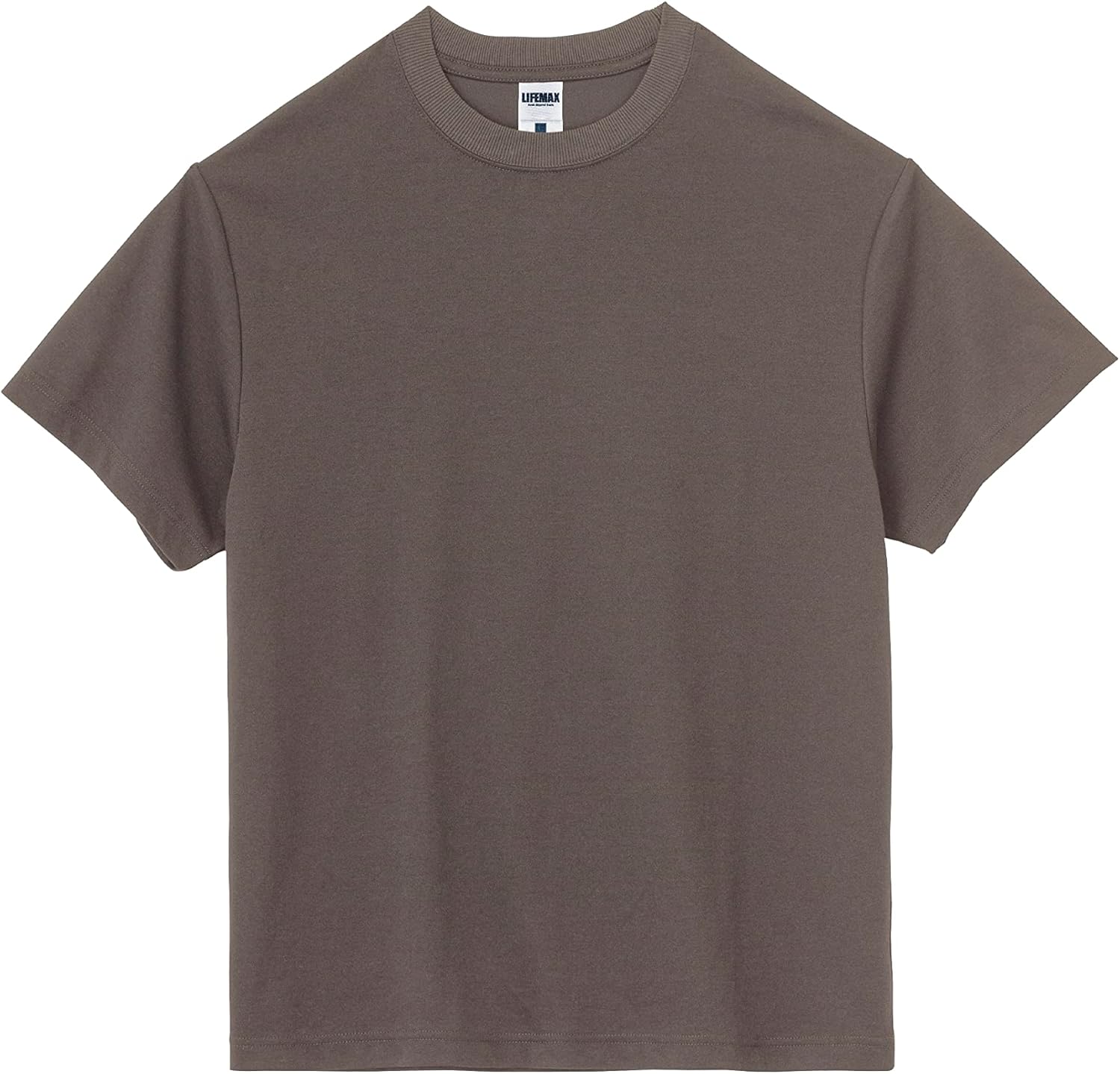 

Футболка LifeMax MS1163 из сухого хлопка, 5,3 унции, серый
