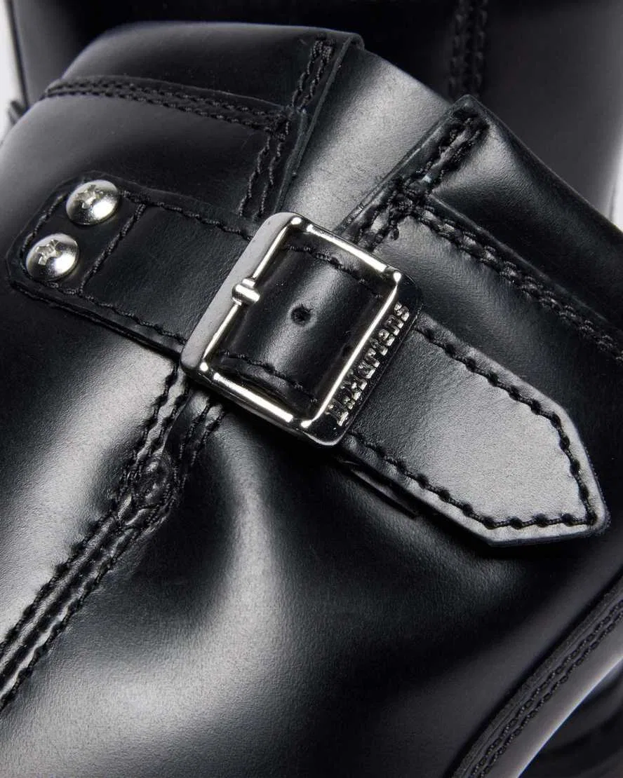 Кожаные байкерские ботинки Anistone Harness Orleans Dr Martens, черный — фото 3