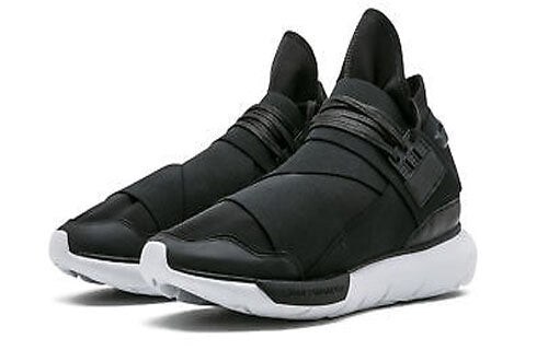 Кроссовки adidas Y-3 Qasa High 'Core Black', черный — фото 3