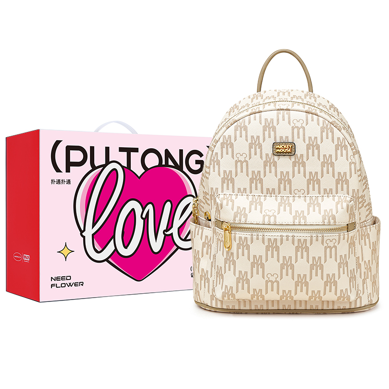 

Disney Микки Серия Полиуретановый рюкзак Женский разноцветный, Khaki-Box