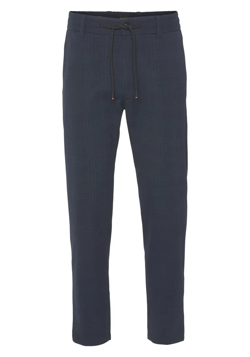 

Брюки-чиносы BOSS ORANGE "Chino-Tapered-DS-4", на эластичном поясе, синий