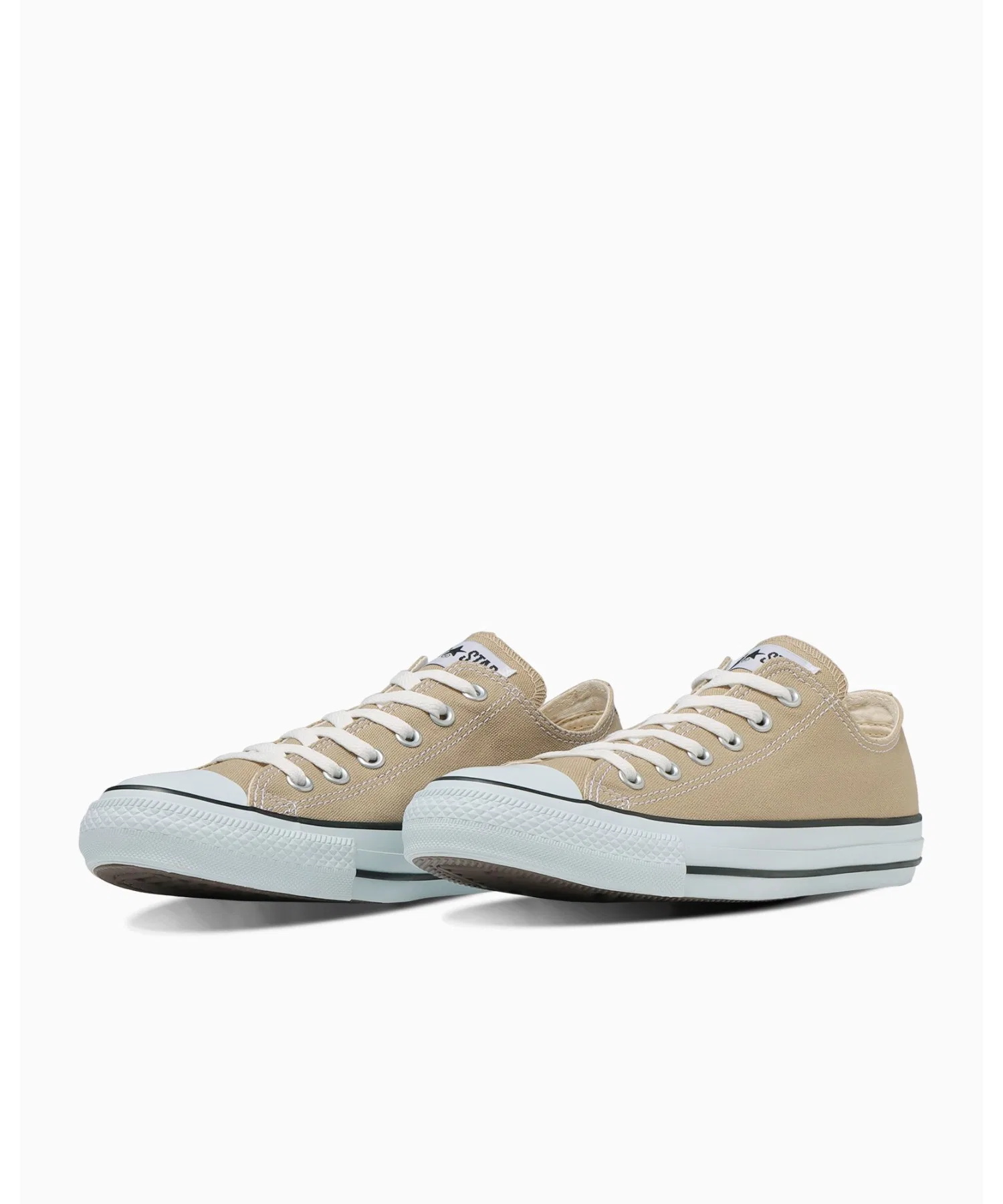 Унисекс кеды из канваса CONVERSE ALL STAR COLORS OX бежевые