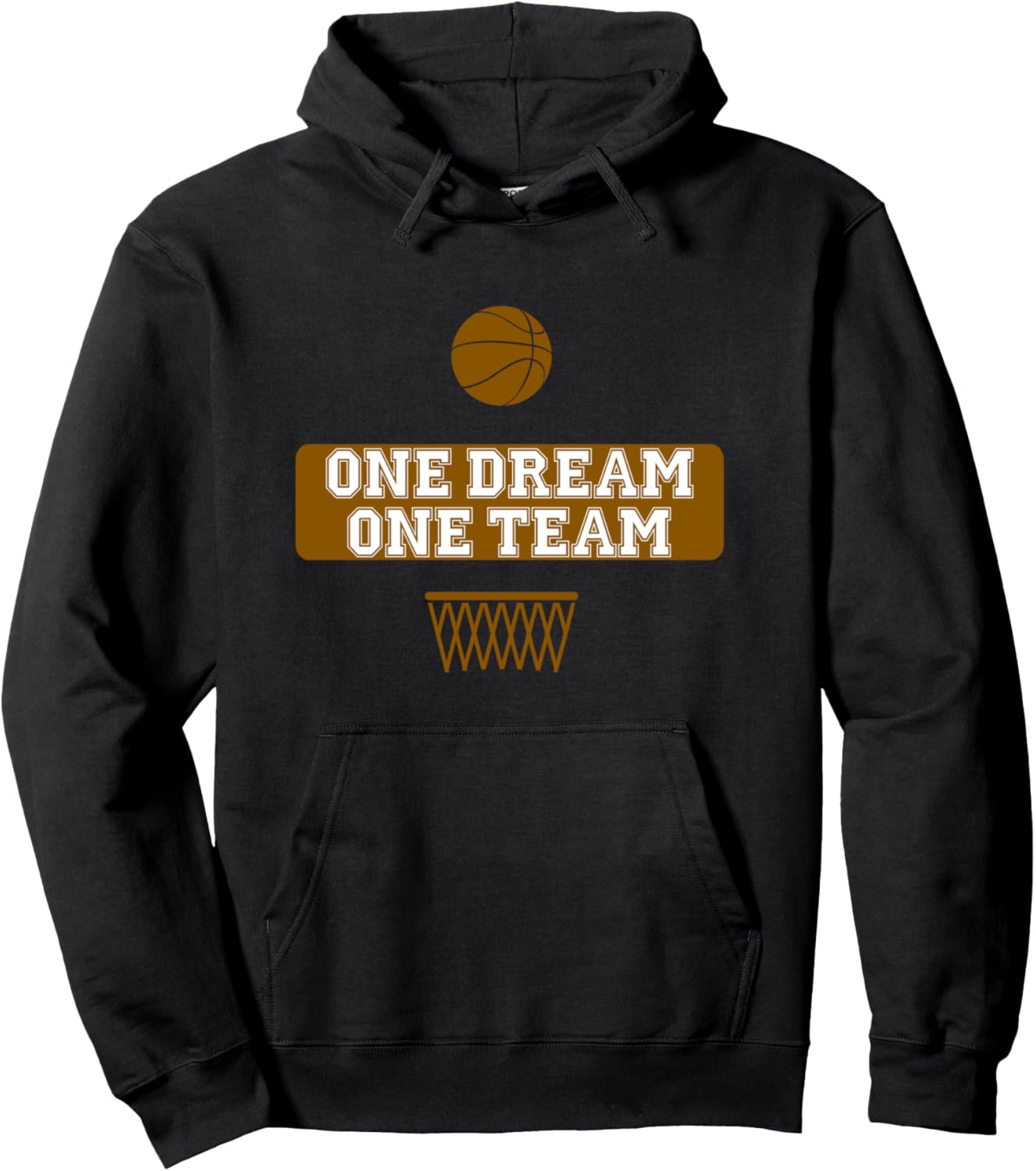 

Баскетбольная толстовка One Dream One Team, черная Funny Slamdunk Basketball Player Clothing