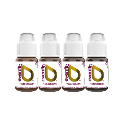 

Perma Blend Luxe, Набор пигментов для перманентного макияжа, блондинка, брюнетка, 4*15 мл