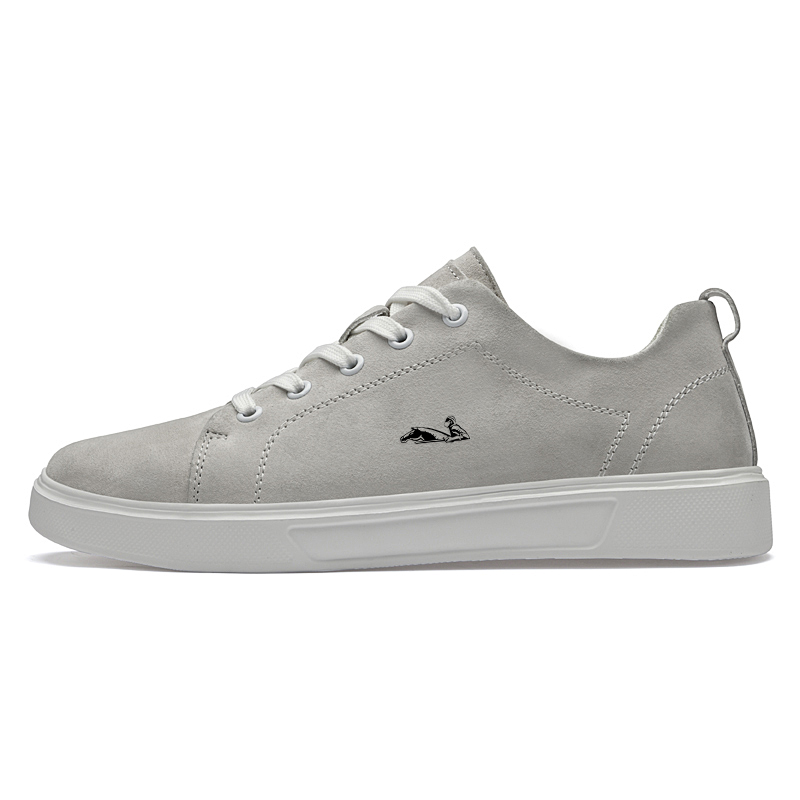 

British knights Скользоустойчивые мужские скейтерские кеды Low Top серого цвета с эффектом увеличения роста, цвет Gray-Height Increasing
