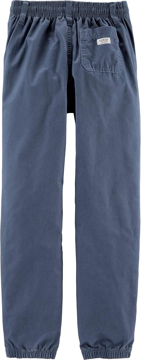 Детские джоггеры OshKosh B'Gosh из саржи, Liberty Blue — фото 2