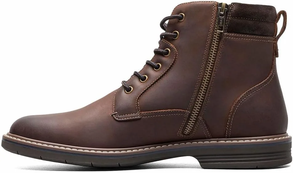 Мужские кроссовки Florsheim Norwalk с гладкими носками и шнуровкой, коричневый — фото 4