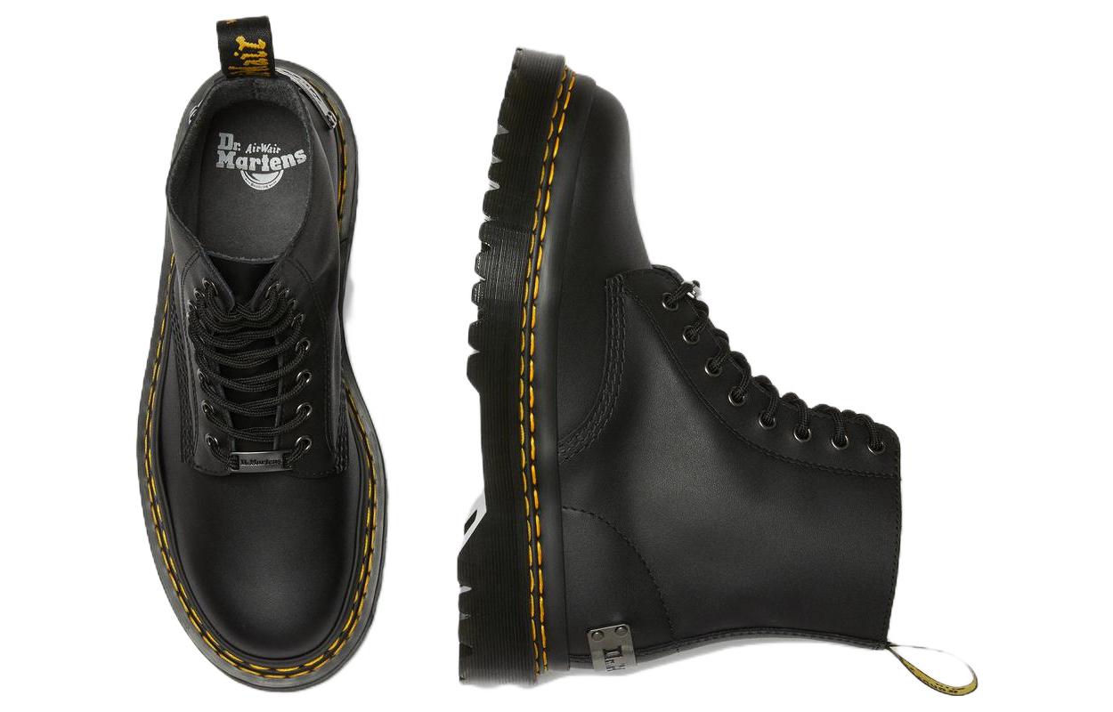 Мужские ботинки Dr. Martens 1460 Bex кожаные с двойной строчкой, черный — фото 4