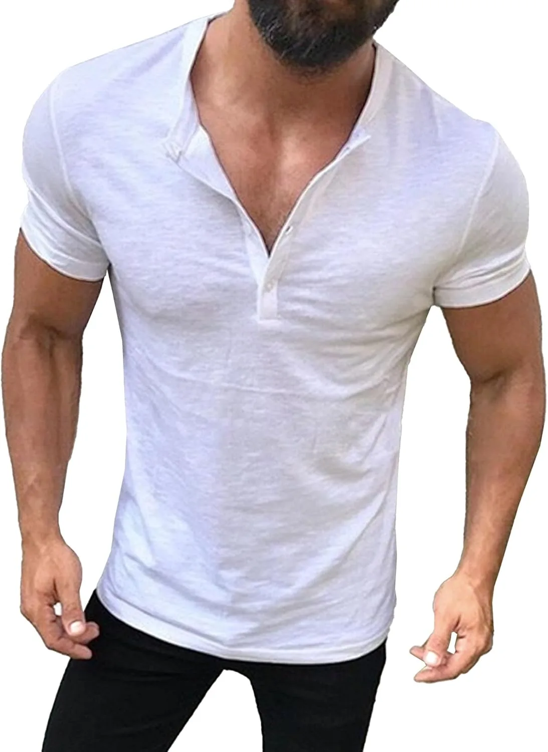 

Мужская поло Slim Fit с планкой на пуговицах TrndTrsure