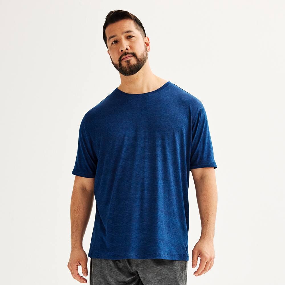 

Супермягкая пижамная рубашка с круглым вырезом Big & Tall Sonoma Goods For Life, цвет Blue Sd