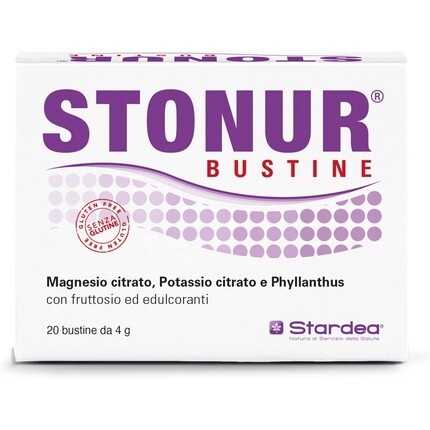

STONUR Расчеты Цитрат мочевых путей Филлантус Витамин B6 Без глютена Stardea