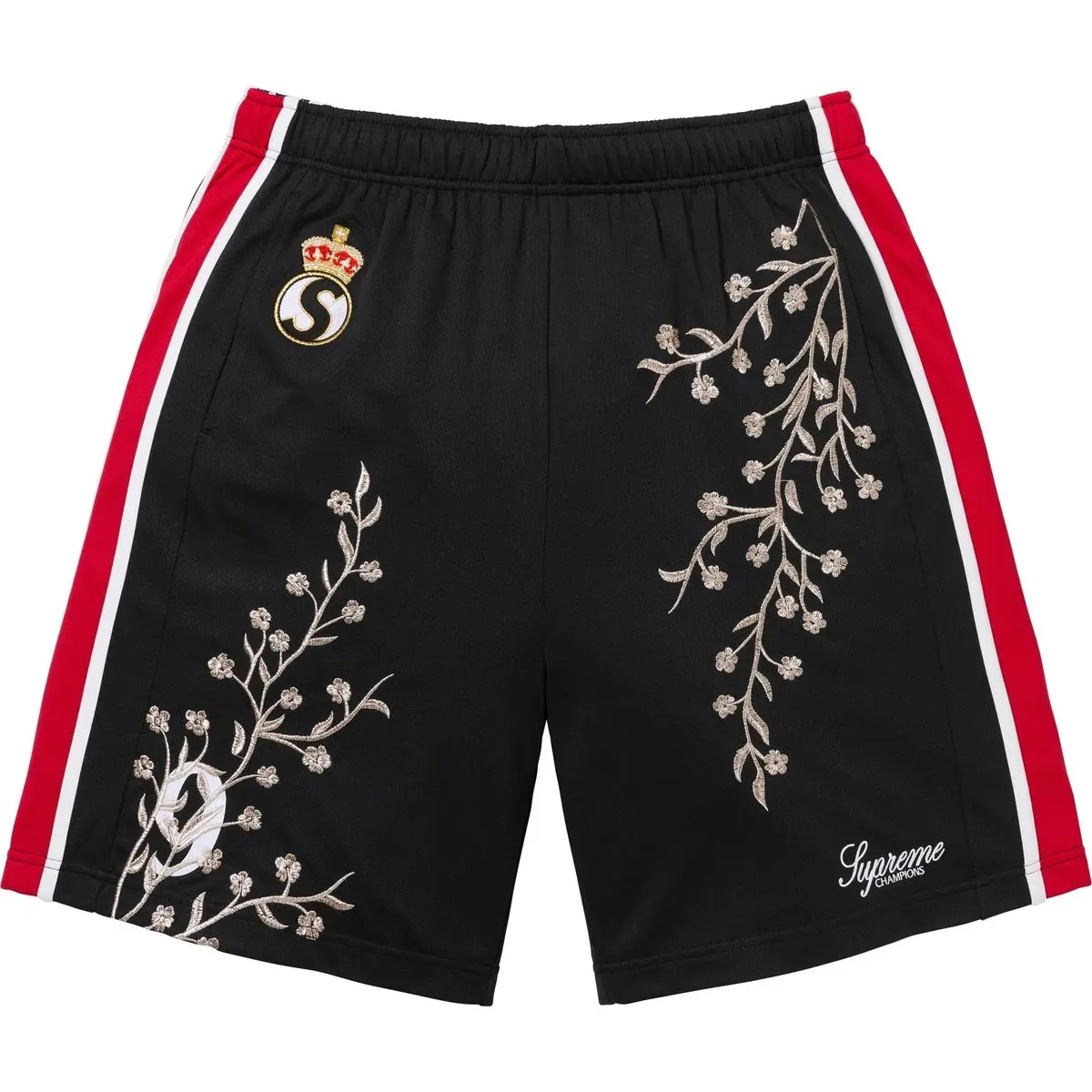 Футболка FW25 WEEK7 Floral Soccer Short Soccer Bottom Unisex Supreme, белый — фото 2