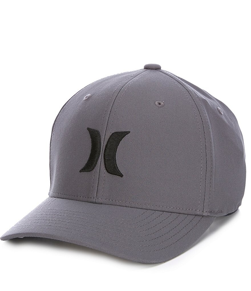 

Кепка Hurley H20-DRI One & Only с вышитым логотипом, серый