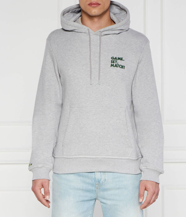 

Толстовка Lacoste Relaxed Fit, серый