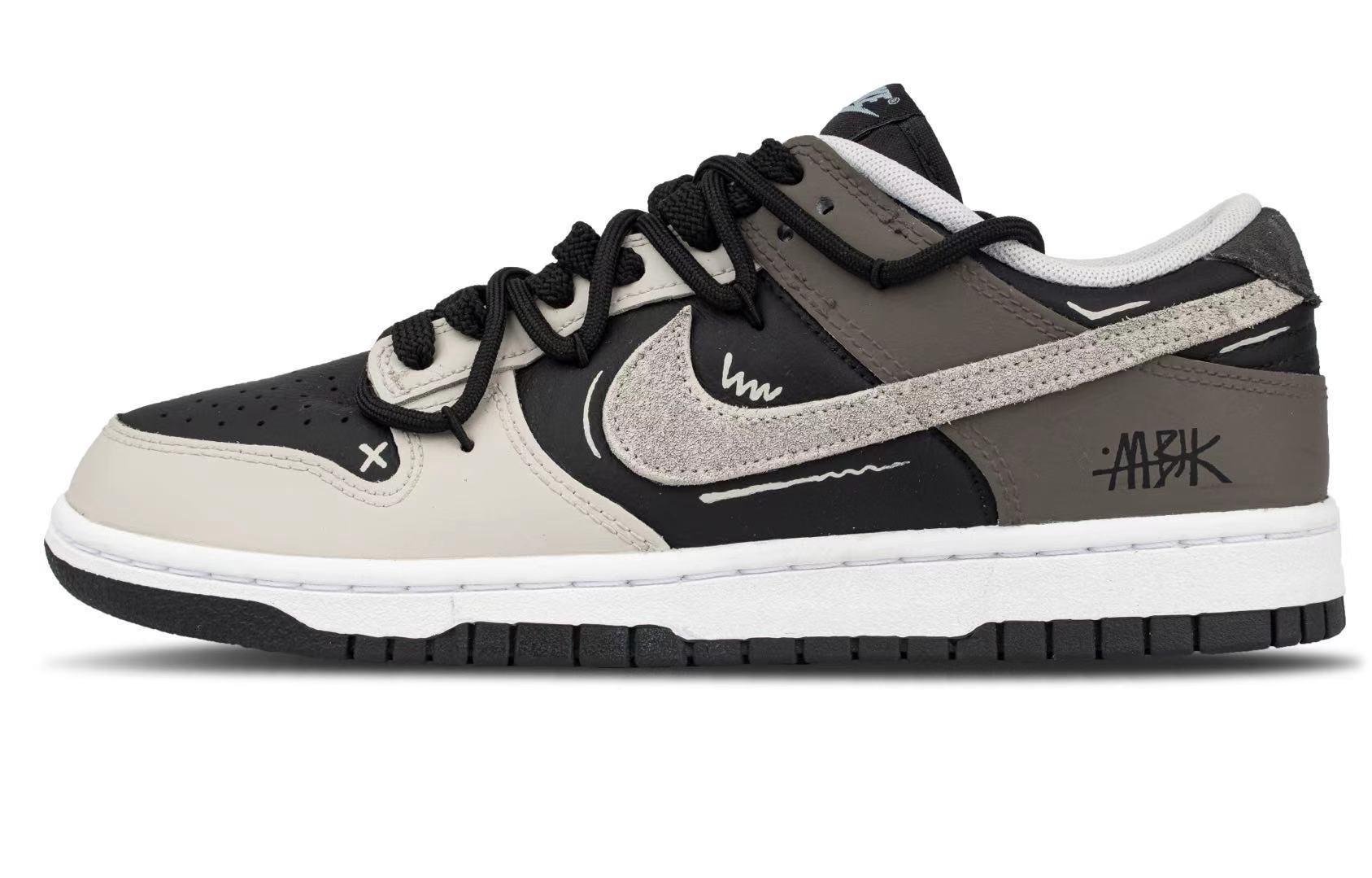 

Nike Кроссовки Dunk Phantom Gray Low top Skateboard Shoes мужские Mocha Gray