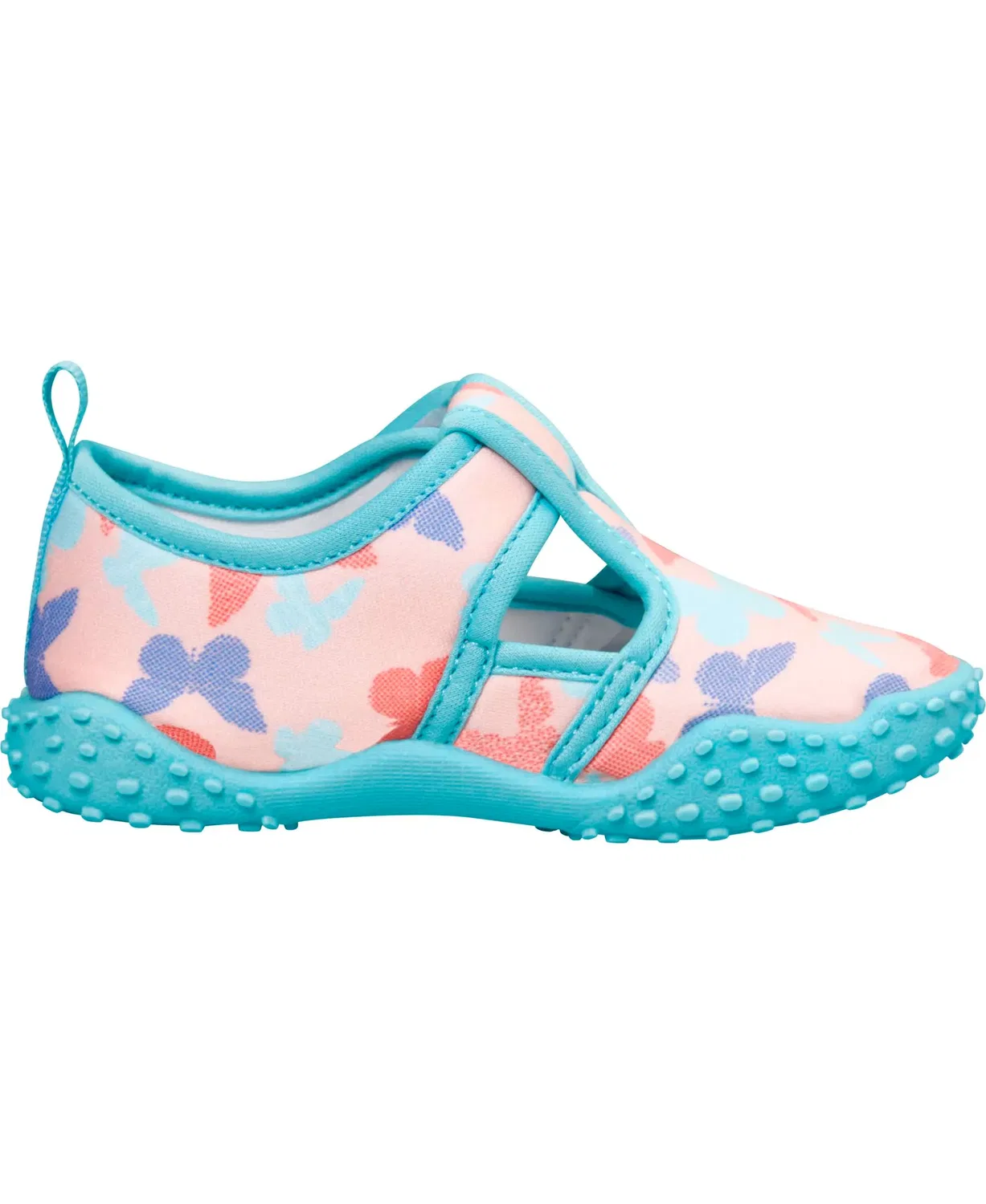 Босоножки для плавания с принтом бабочек, Playshoes, розовый — фото 2