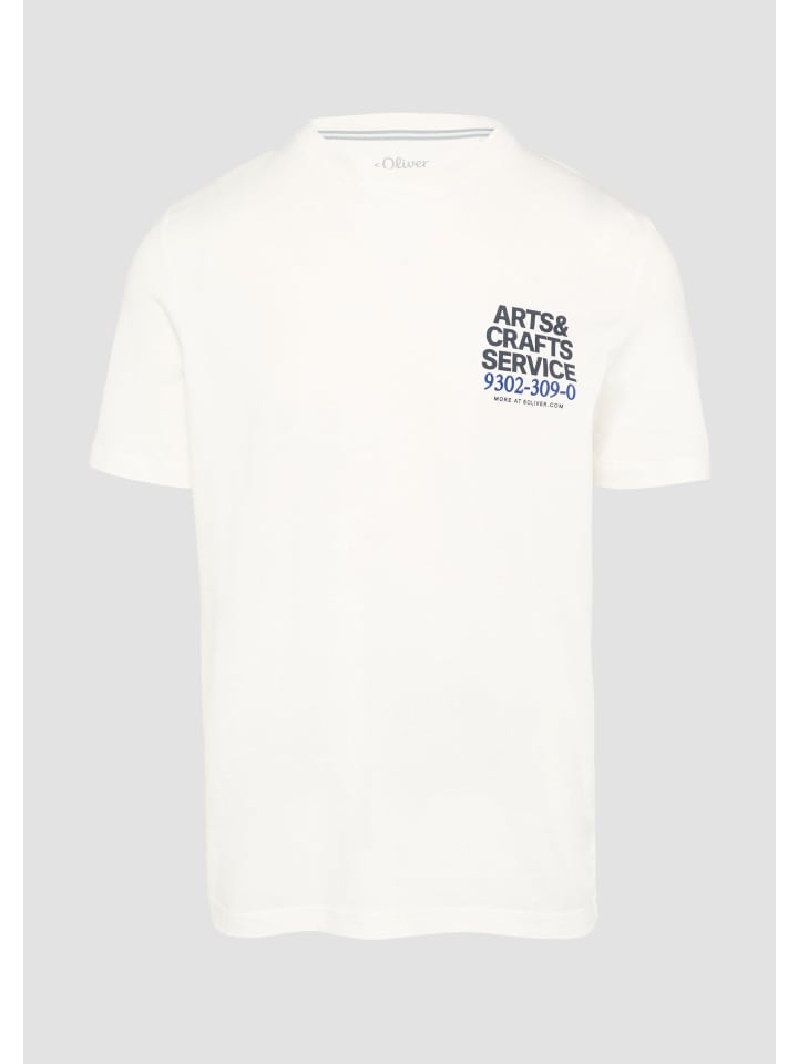 

Футболка в цвете 01D2_white s.Oliver, Белый, Футболка в цвете 01D2_white s.Oliver