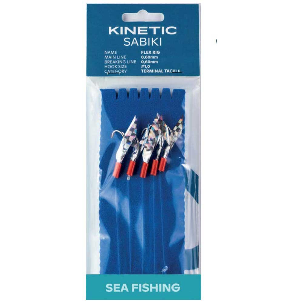 

Оснастки Kinetic Sabiki Flex, разноцветный
