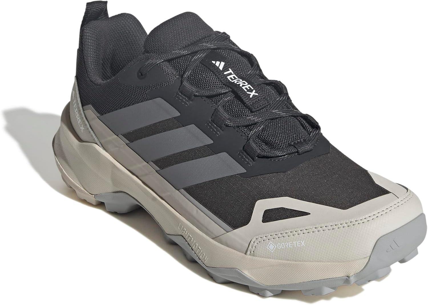 Мужские походные кроссовки Adidas Terrex Skychaser Ax5 Gore-Tex, серый/угольный — фото 4
