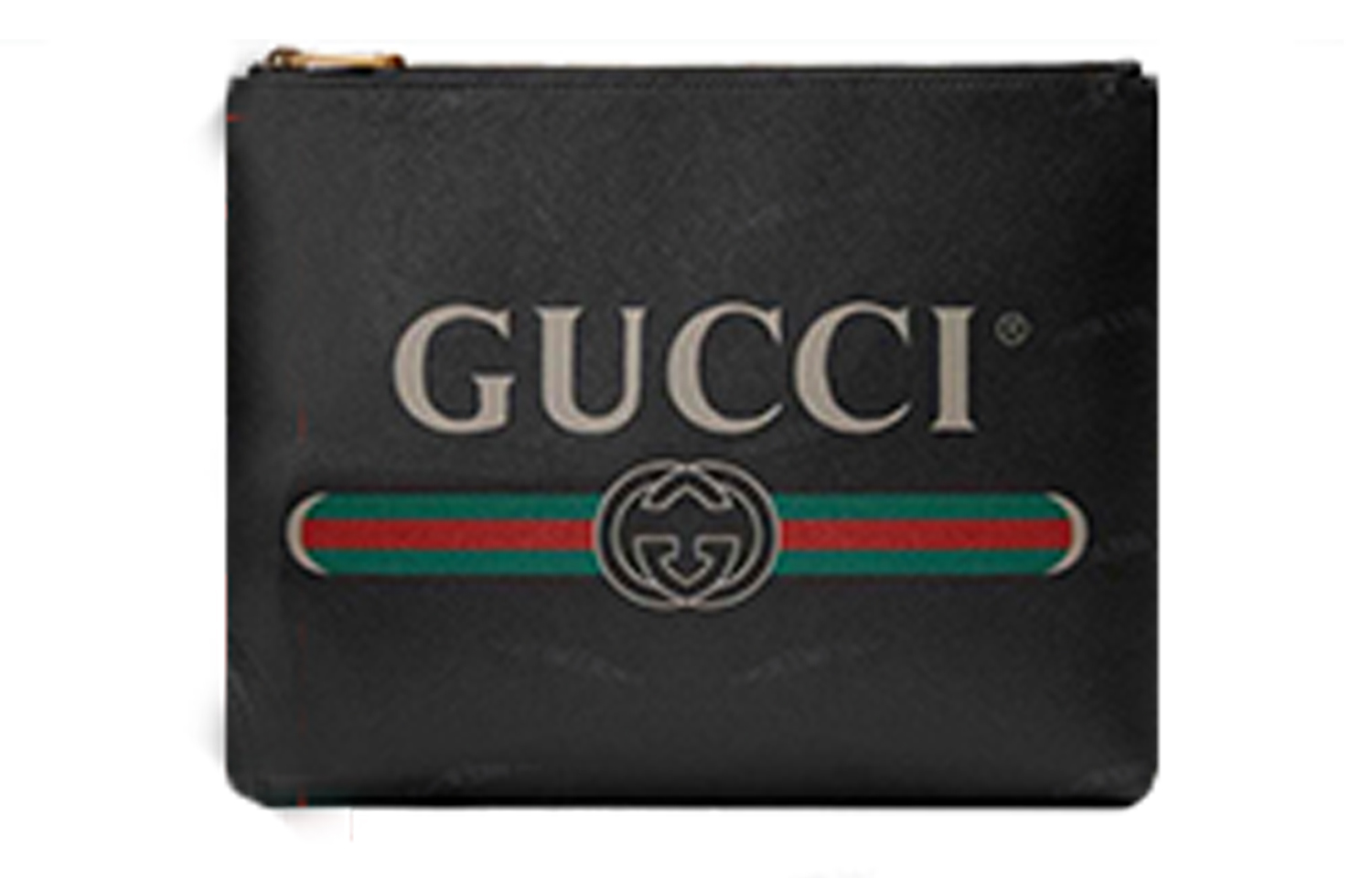 

GUCCI Кожаный клатч унисекс черный