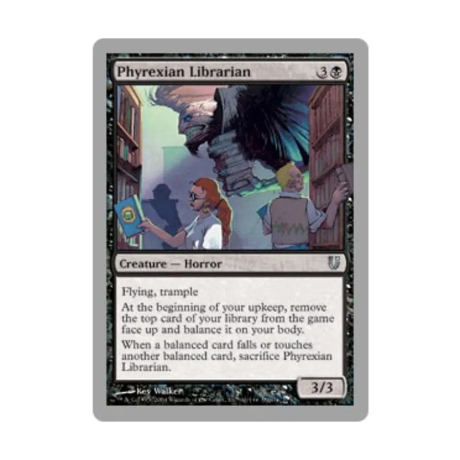 

CCG Фирексийский библиотекарь (U), MTG - Unhinged