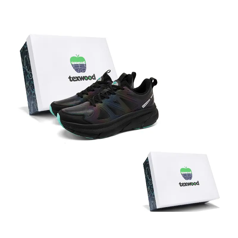 

TEXWOOD Низкие кроссовки унисекс черные с золотом, цвет Black Gold