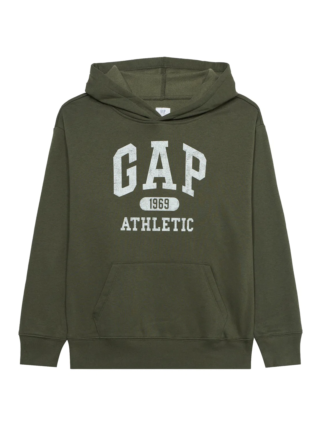 Толстовка Gap HERITAGE темно-зеленого цвета