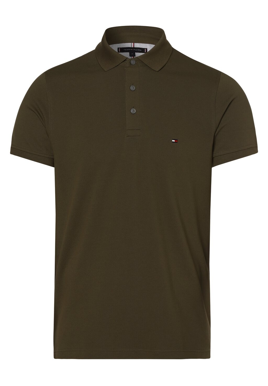 

Поло Slim Tommy Hilfiger, хаки