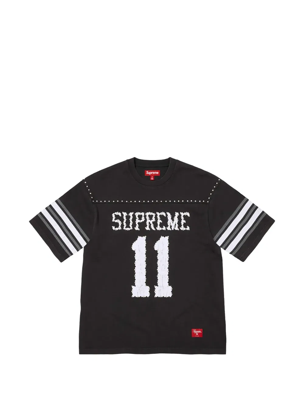 Футболка с шипами Supreme, черный