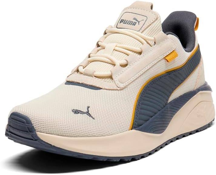 Мужские кроссовки Puma Pacer 23 Street, серый/золотой — фото 2