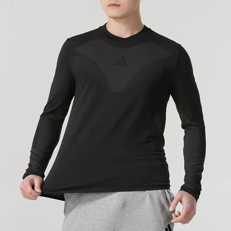 Adidas Футболка мужская black/dark gray — фото 4
