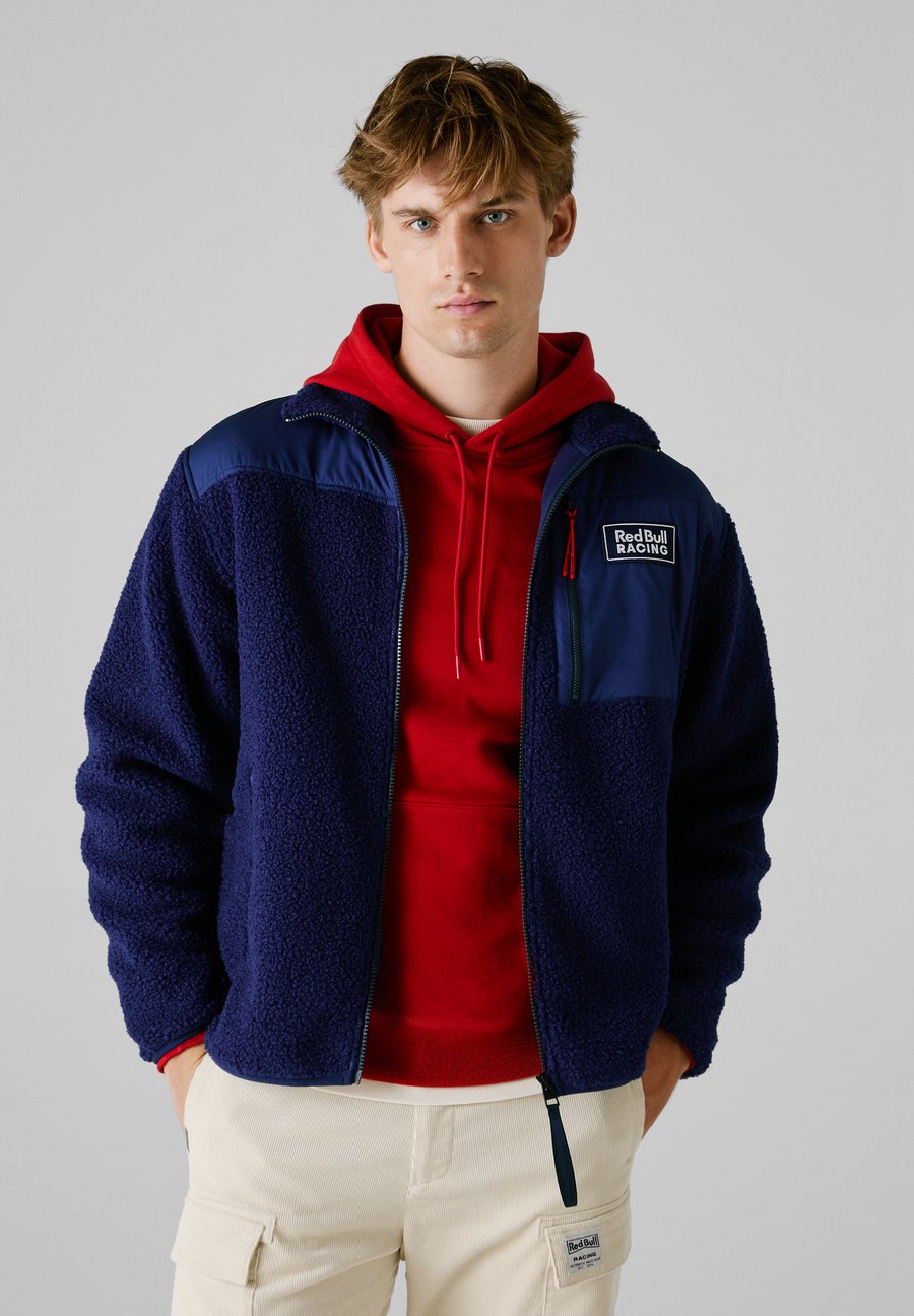 

Флисовая куртка Red Bull Racing x Pepe Jeans HYBRID, Eton Blue/Blue