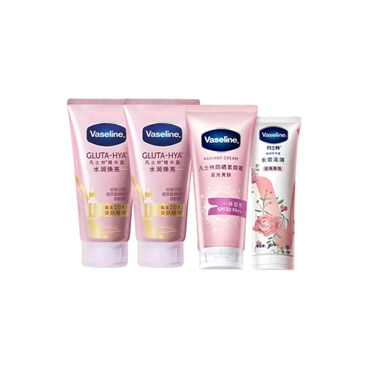 Набор для ухода за телом Vaseline увлажняющий и осветляющий