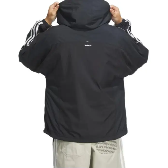 Куртка мужская черный/кристально-нефритовая Adidas Originals — фото 4