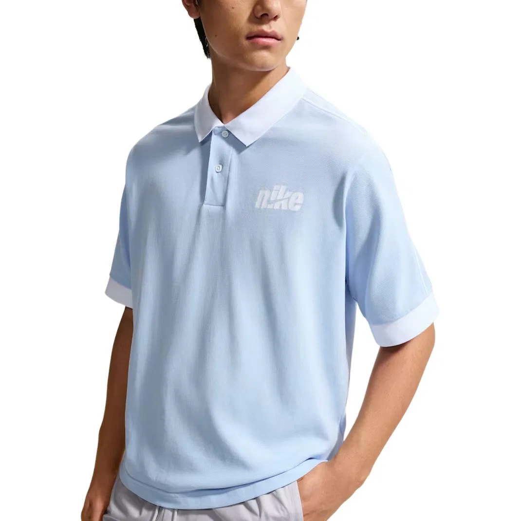 Поло Nike Sportswear Club сине-белое