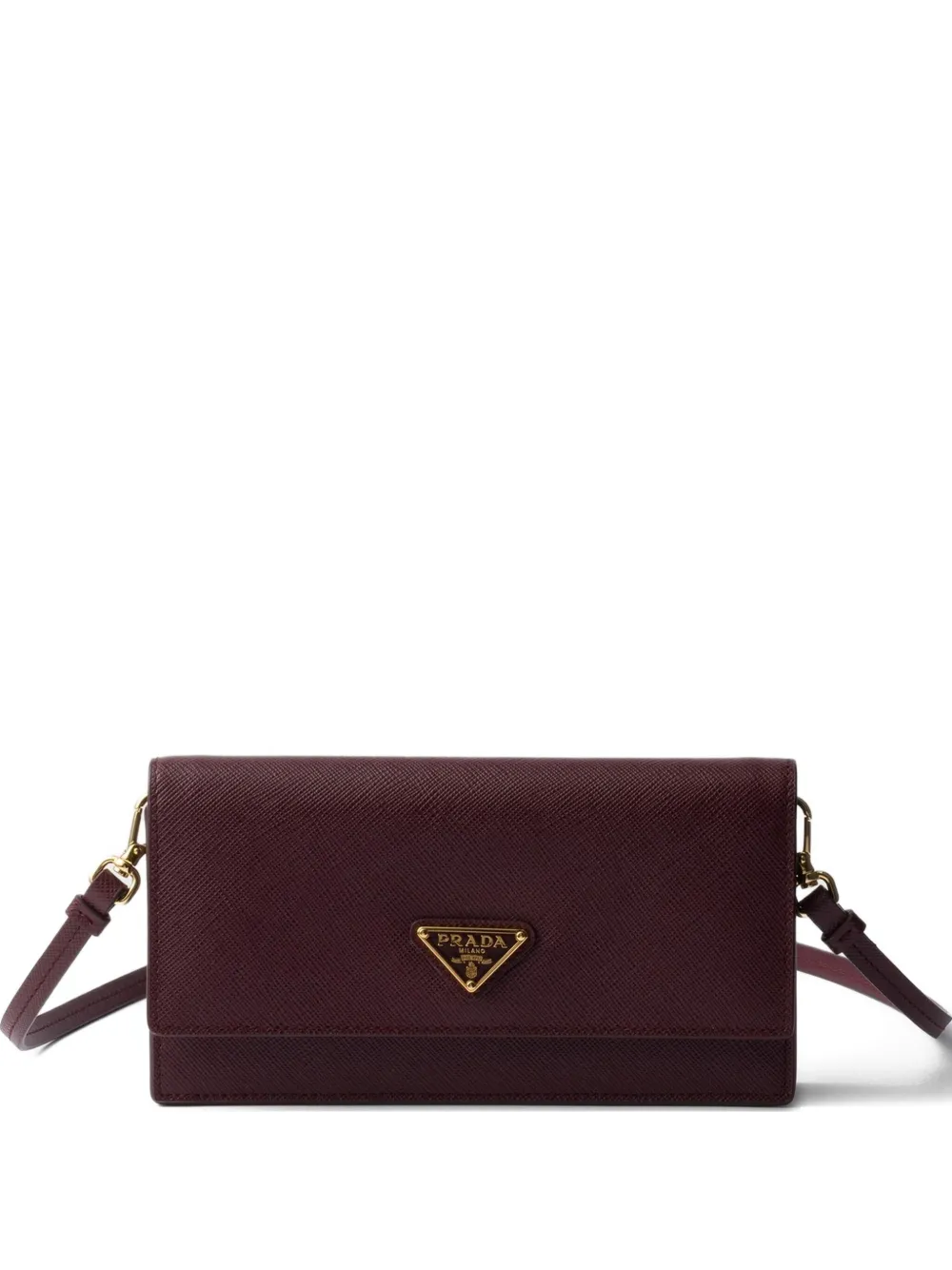 

Кошелек с клапаном Prada, красный